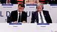 Georgian pääministeri Irakli Garibašvili, Ranskan presidentti Emmanuel Macron, Suomen presidentti Sauli Niinistö ja Viron presidentti Alan Karis kokouksen avajaisissa maanantaina.