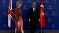 Britannian ulkoministeri Liz Truss ja Turkin ulkoministeri Mevlüt Çavuşoğlu ovat tavanneet Turkin Ankarassa.