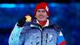 Aleksandr Bolšunov kahmi Pekingissä kolme kultamitalia.