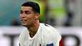 Cristiano Ronaldo pelasi Qatarin MM-kisoissa. Portugali putosi jatkosta puolivälierissä tappiolla Marokolle.