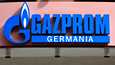 Gazprom Germanian logo Berliinissä.