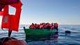 31 siirtolaista eteni 50 kilometrin päähän Tunisian rannikosta ennen kuin pelastus­järjestö Salvamento Marítimo Humanitarion vene pelasti heidät Maltan vesiltä 15. helmikuuta.