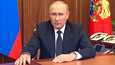Venäjällä televisionkatselijoiden keskiviikkoaamu alkoi presidentti Vladimir Putinin nauhoitetulla puheella ja julistuksella osittaisesta liikekannallepanosta.