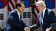 Etelä-Korean presidentti Yoon Suk Yeol ja Yhdysvaltain presidentti Joe Biden tapasivat Washingtonissa keskiviikkona.