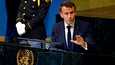 YK:n yleiskokouksessa tiistaina puhunut Ranskan presidentti Emmanuel Macron kertoi pitävänsä Venäjän suunnittelemia kansanäänestyksiä ”silkkana parodiana” ja ”kyynisyyden huipentumana”.