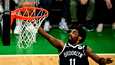 Brooklyn Netsin Kyrie Irving joutui pullonheiton maalitauluksi, kun hän oli tehnyt Boston Celticsiä vastaan 39 pistettä joukkueiden välisen ottelusarjan neljännessä kohtaamisessa.