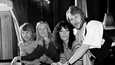 Abba eli Björn Ulvaeus, Agnetha Fältskog, Anni-Frid Lyngstad ja Benny Andersson Brightonissa Britanniassa helmikuussa 1978. 