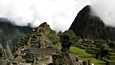 Inkakaupunki Machu Picchu sijaitsee Andien vuoristossa.