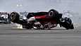 Alfa Romeon Zhou Guanyu kolaroi pahasti formula ykkösten Britannian gp:ssä sunnuntaina.