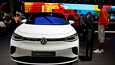 Volkswagenin sähköauto IAA Mobility 2021 -tapahtumassa Saksan Münchenissä 6. syyskuuta.
