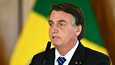 Brasilian presidentti Jair Bolsonaro ei ole vielä kommentoinut syytteitä. 