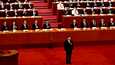 Kiinan presidentti Xi Jinping piti puheen sunnuntaina Pekingissä.