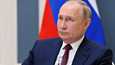 Presidentti Vladimir Putin Venäjän valtiollisen uutistoimiston Sputnikin välittämässä kuvassa, jonka kerrotaan olevan 26. päivältä toukokuuta.