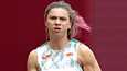 Valko-Venäjän Krystsina Tsimanouskaja kilpaili sadan metrin alkuerissä perjantaina Tokiossa.