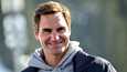 Roger Federer kuvattiin 6. maaliskuuta 2022 alppihiihdon maailmancupissa Sveitsin Lenzerheidessa.