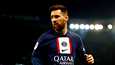 Lionel Messi pelaa PSG:ssä toista kauttaan. Sunnuntaina PSG hävisi kotikentällään Lyonille.