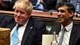 Britannian pääministeri Boris Johnson ja valtiovarainministeri Rishi Sunak saavat kumpikin sakot koronavirussulkusääntöjen rikkomisesta eli niin sanotusta partygatesta. Nyt myös inflaatio uhkaa heidän poliittista asemaansa.