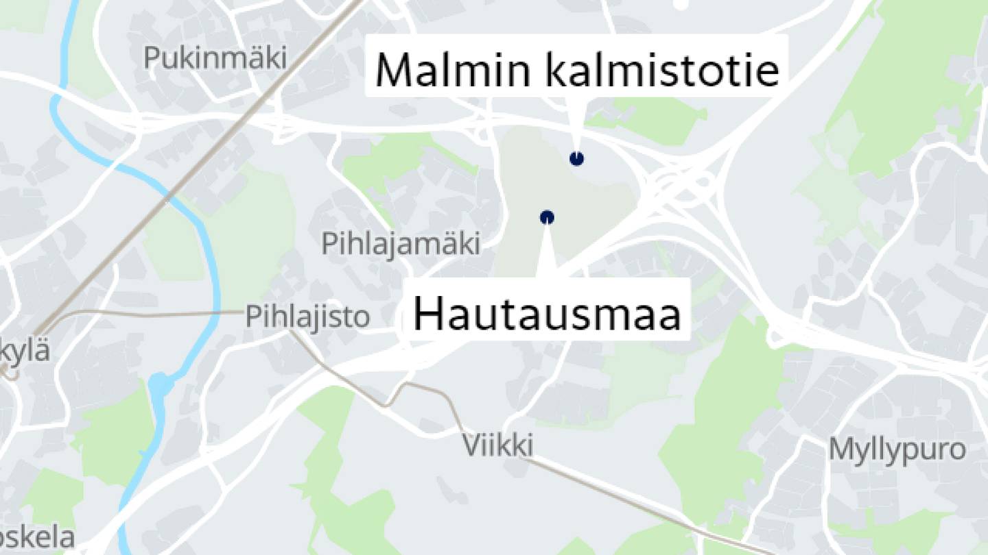 Helsinki | Malmin hautausmaan vieressä paloi maastoa: ”Nyt on todella kuivaa”
