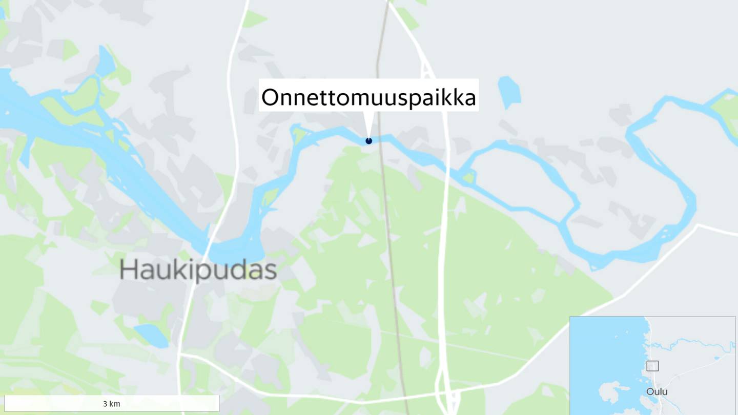 Oulu | Nainen putosi jäihin Oulussa, mies juoksi vastarannalta pelastamaan hänet