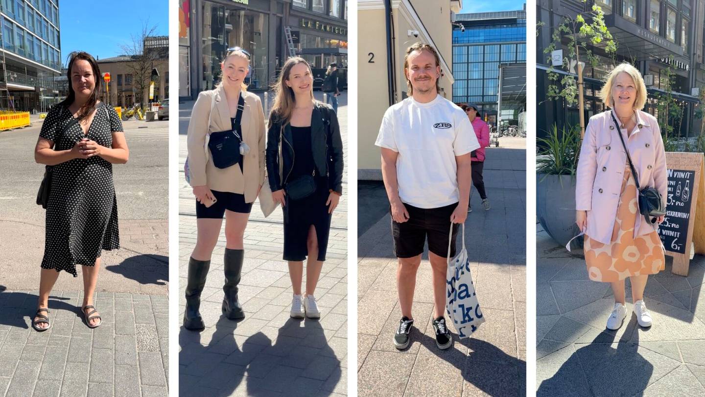 Kesä | ”Tuntuu aivan mahtavalta” – Tältä shortsi­kauden avaus näytti Helsingin keskustassa