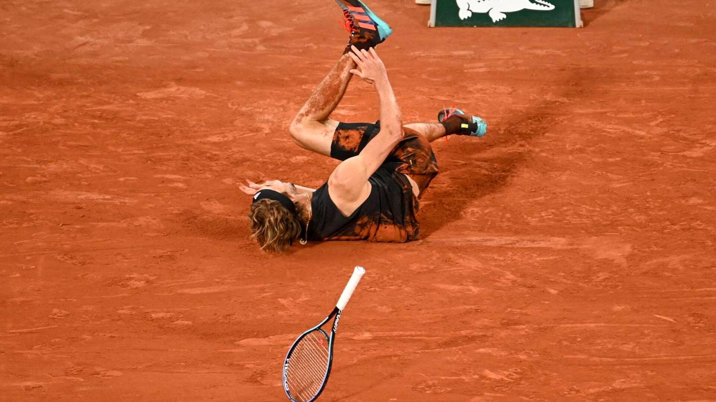 Tennis | Tennistähti Alexander Zverevin nilkkavamman vakavuus paljastui