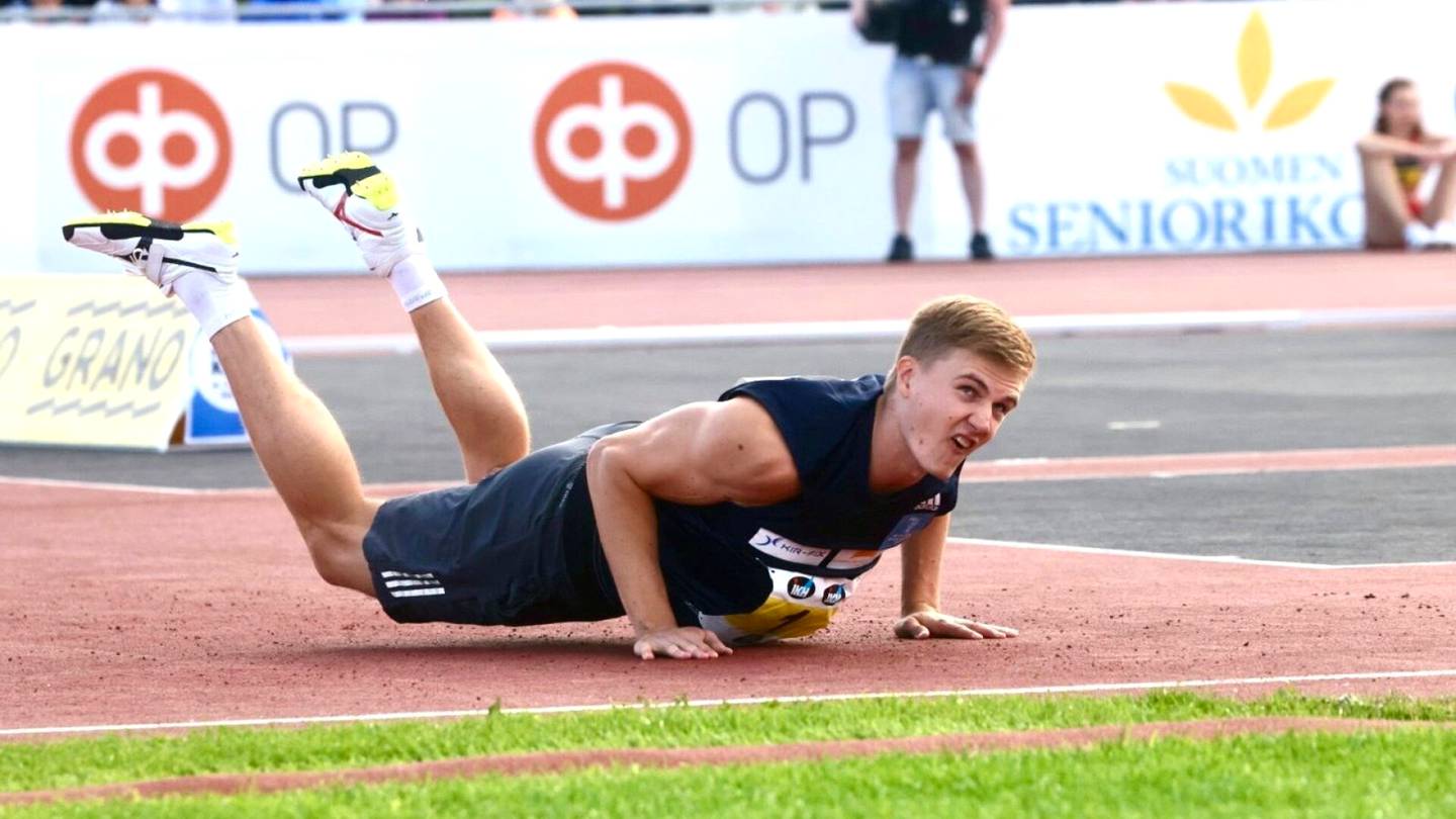 Yleisurheilu | Oliver Helander puhkoi 80 metrin rajan – ”Keihäs lähtee aivan väärään asentoon”