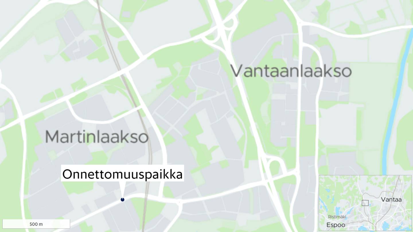 Onnettomuudet | Autoilija törmäsi lapseen Vantaalla, poliisi etsii silmin­näkijöitä