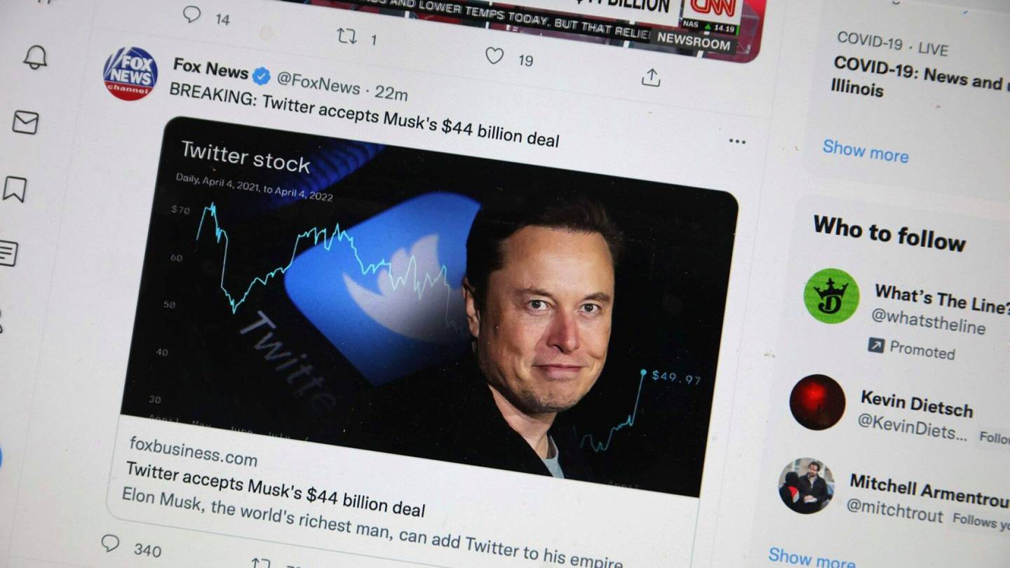 Yrityskaupat | Twitter kiistää Elon Muskin väitteet, joiden mukaan hänet ”petkutettiin” allekirjoittamaan 44 miljardin dollarin sopimus