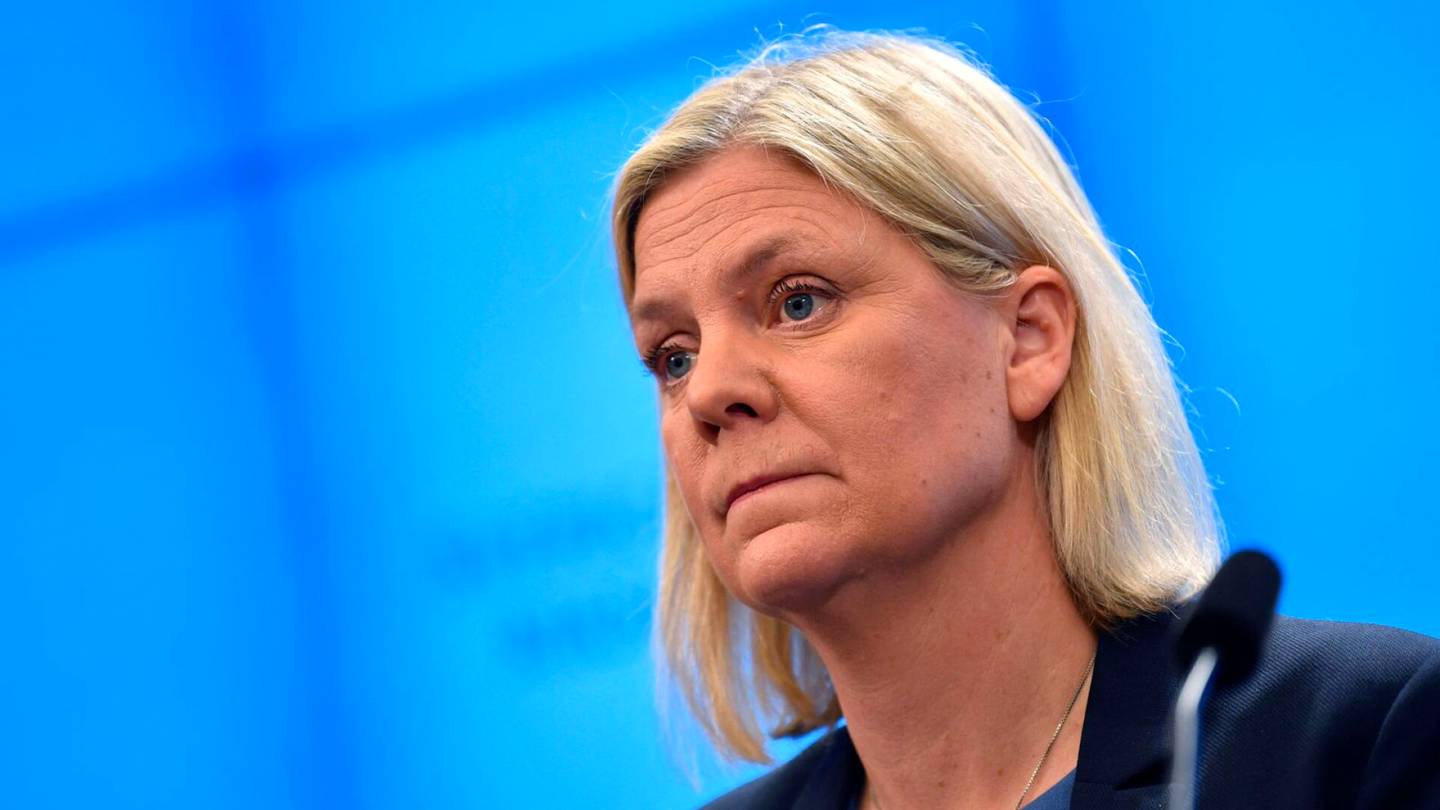 Pääkirjoitus | Ruotsin blokkipolitiikka vei Magdalena Anderssonin heti umpikujaan