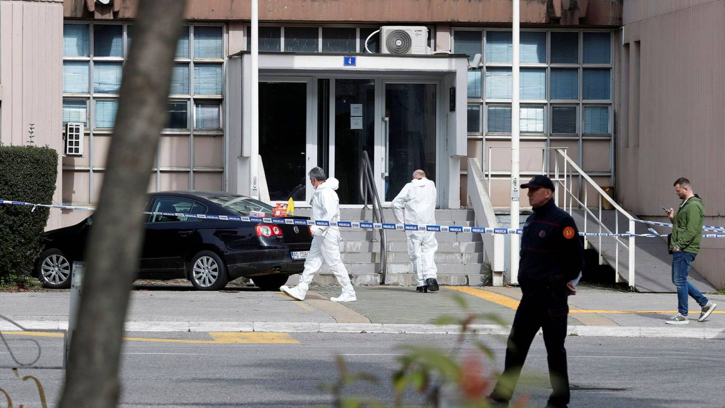 Montenegro | Mies kuoli räjäyttämäänsä pommiin oikeus­talolla, viisi haavoittui