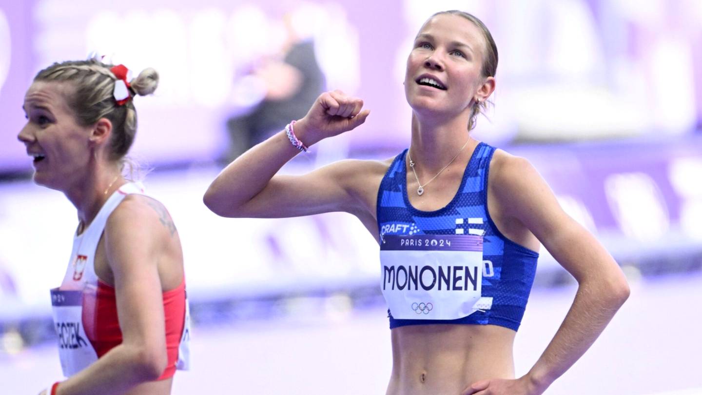 Olympialaiset | Suomen ennätyksen juossut Ilona Mononen, 20, herkistyi kyyneliin