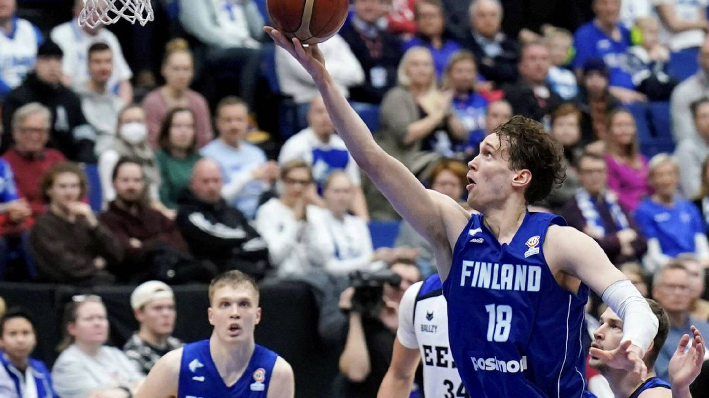 Koripallo | Suomi kukisti 20 pisteellä Viron koripalloilun MM-karsinnassa