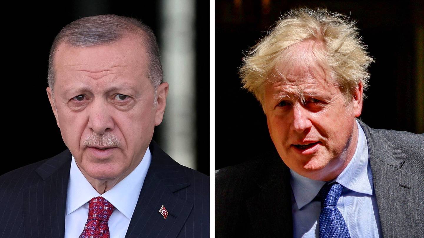 Nato | Boris Johnson on ”optimistinen”, että Suomen ja Ruotsin Nato-solmun avaamisessa edistytään – keskusteli taas Erdoğanin kanssa