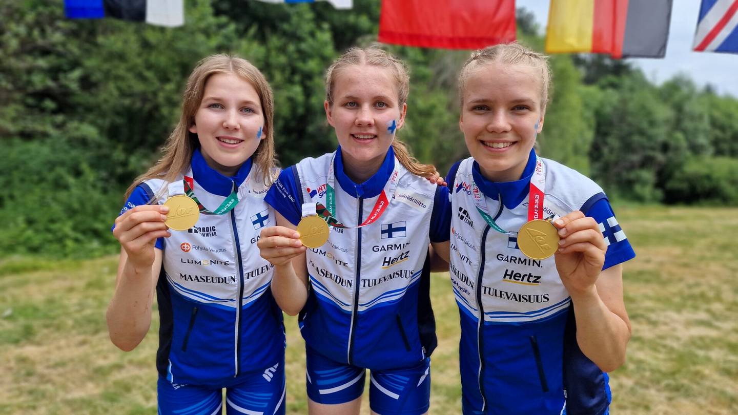 Suunnistus | Suomen naisille kultaa nuorten MM-kilpailuissa