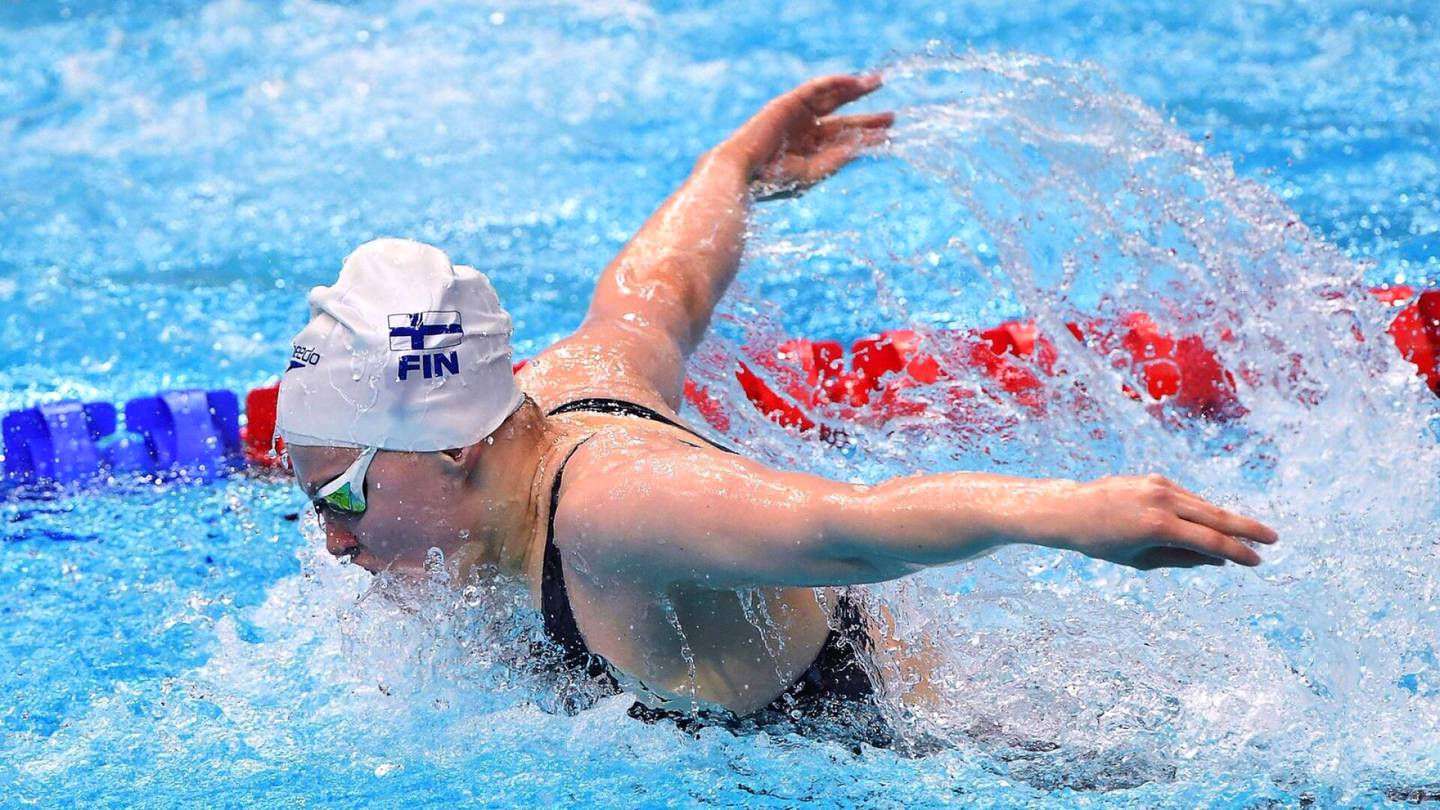 Uinti | Laura Lahtinen ui Berliinin maailmancupissa jälleen Suomen ennätyksen