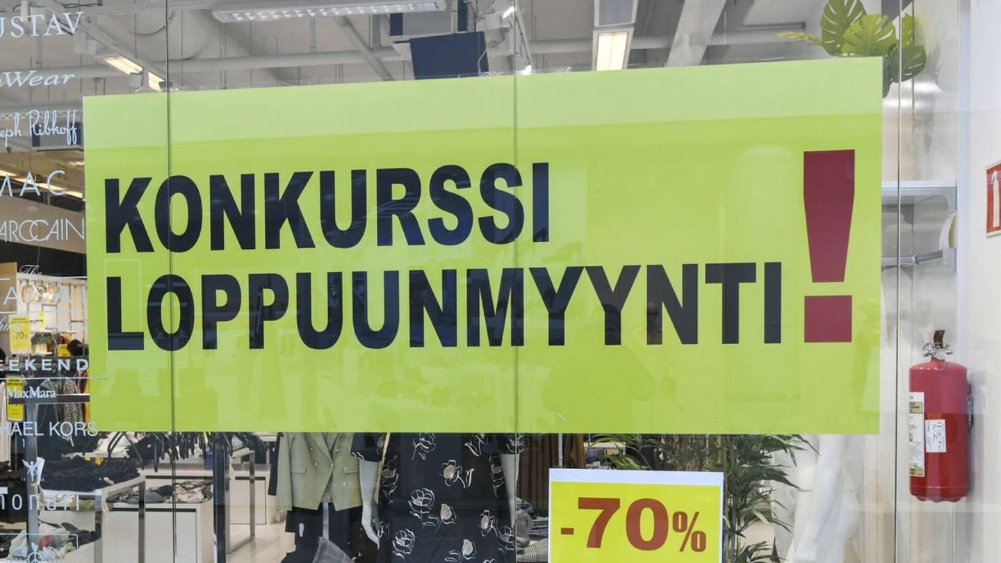 Yritykset | Konkurssien määrä on kääntynyt nousuun Suomessa