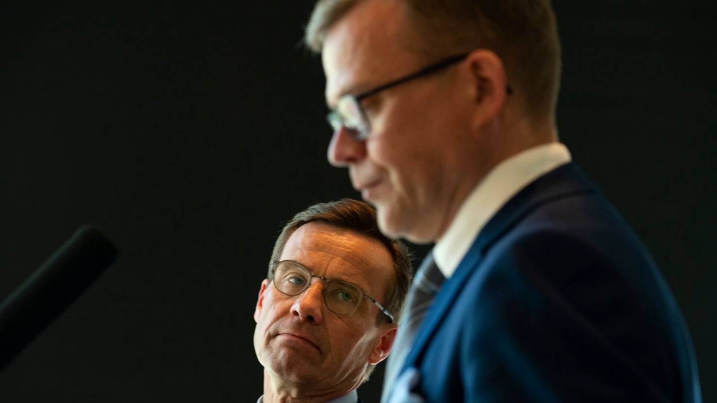 Ulkopolitiikka | Pääministerit Orpo ja Kristersson keskustelevat Suomen itärajan tilanteesta