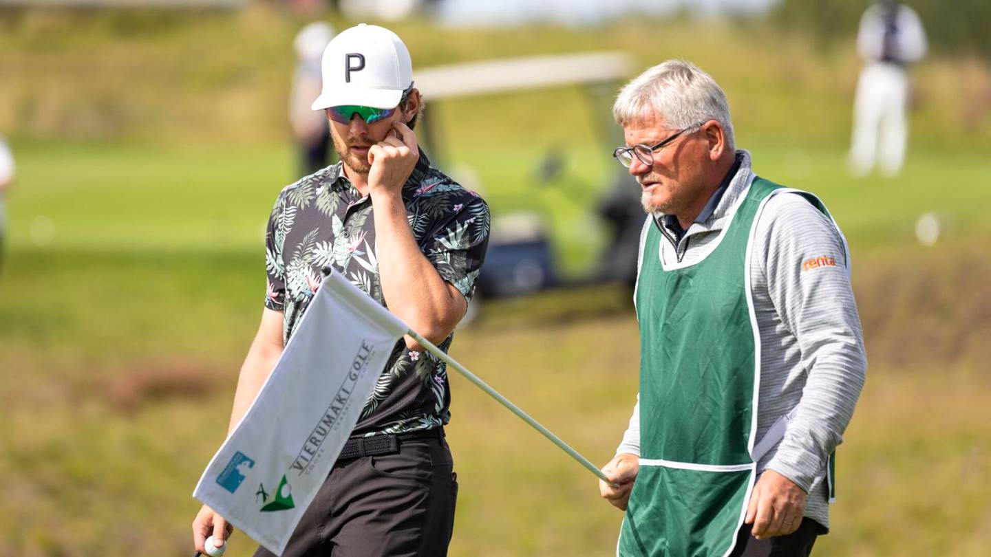 Golf | Huippukierros nosti Lauri Ruuskan takaisin kärkeen Vierumäellä