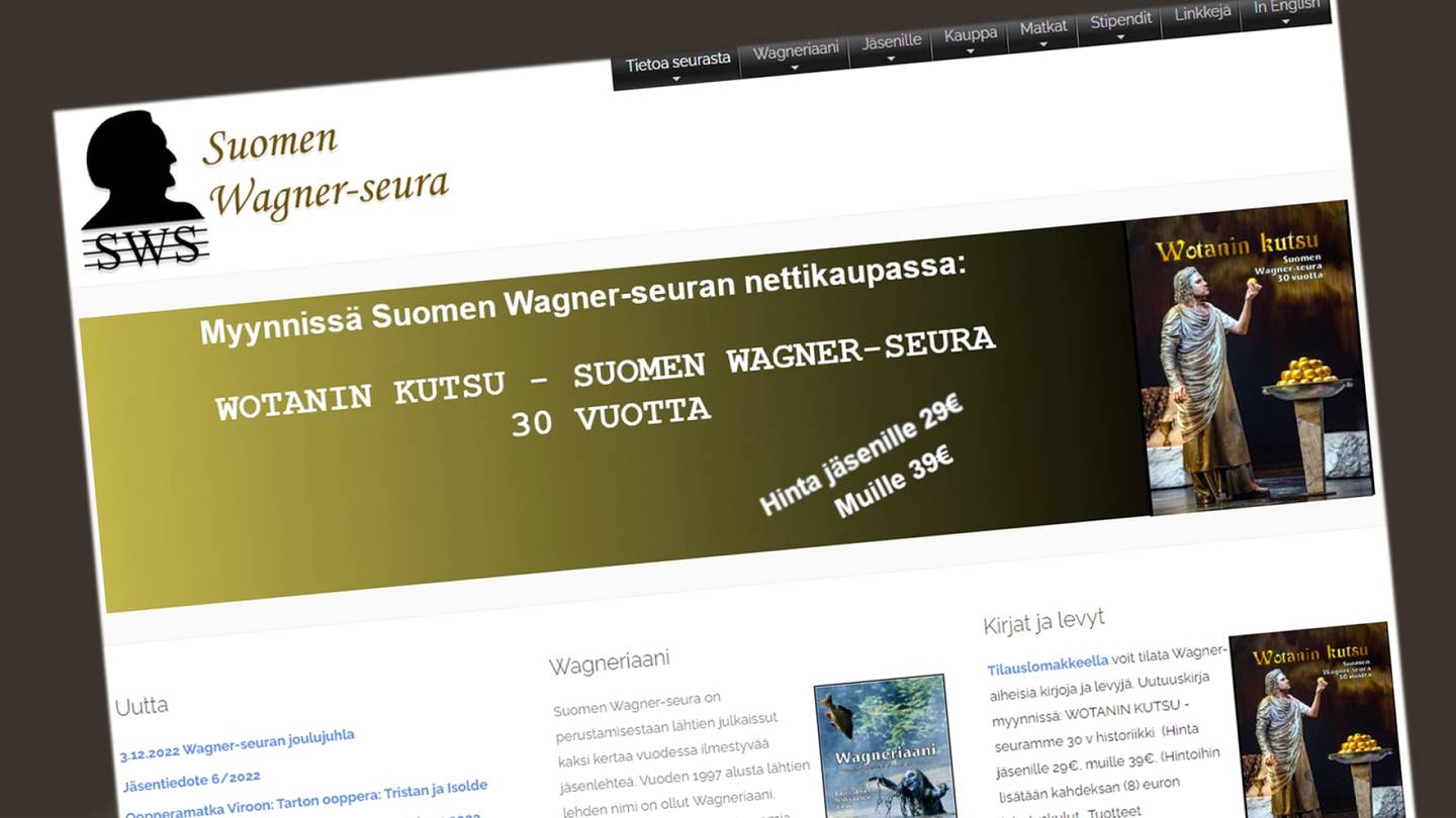 Musiikki | Kalastelija vei Suomen Wagner-seuran tililtä yli satatuhatta euroa