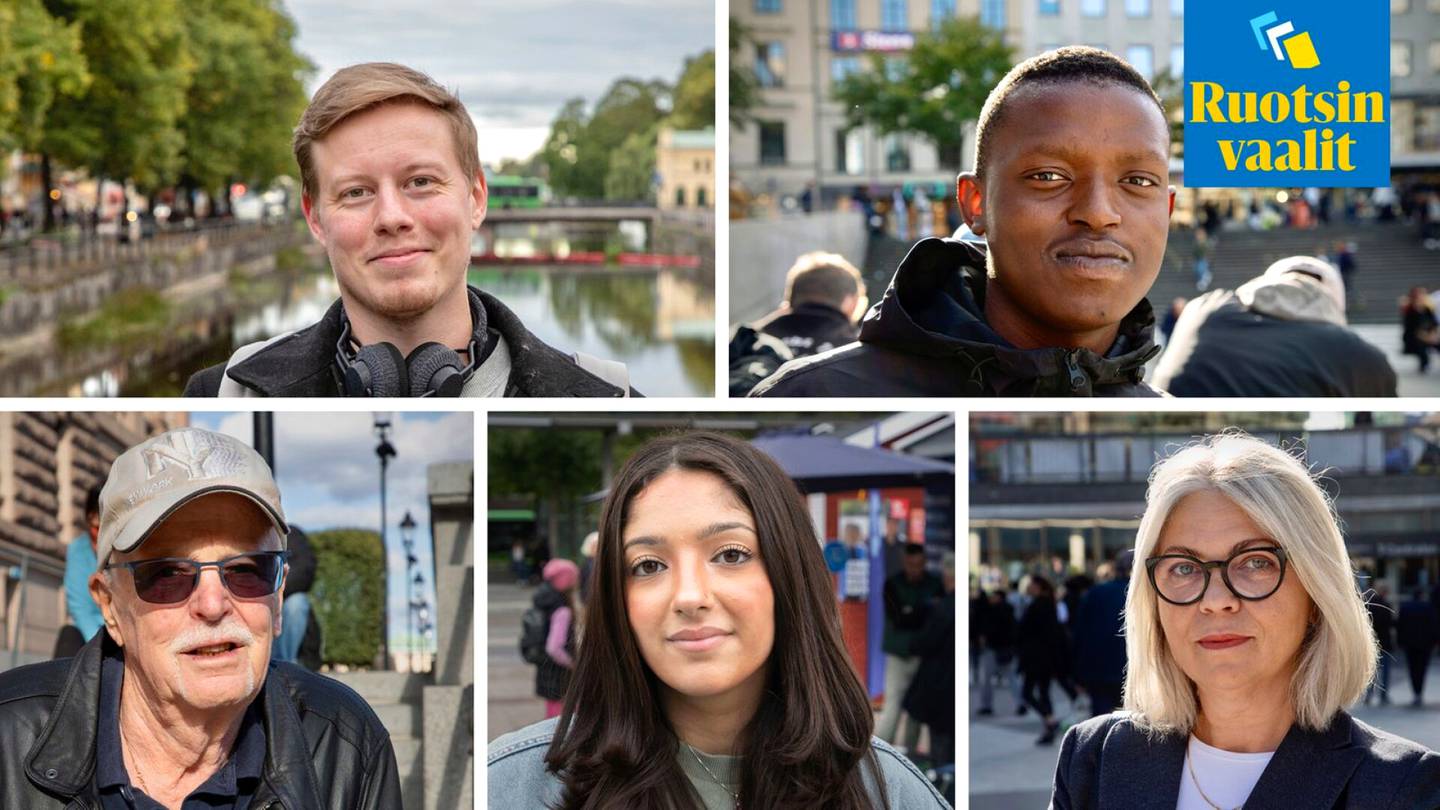 Ruotsin vaalit | Äänestyspaikat avautuivat Ruotsissa – HS kysyi paikallisilta, mikä on heille vaalien tärkein kysymys: ”Ampumisiahan on kaikkialla”