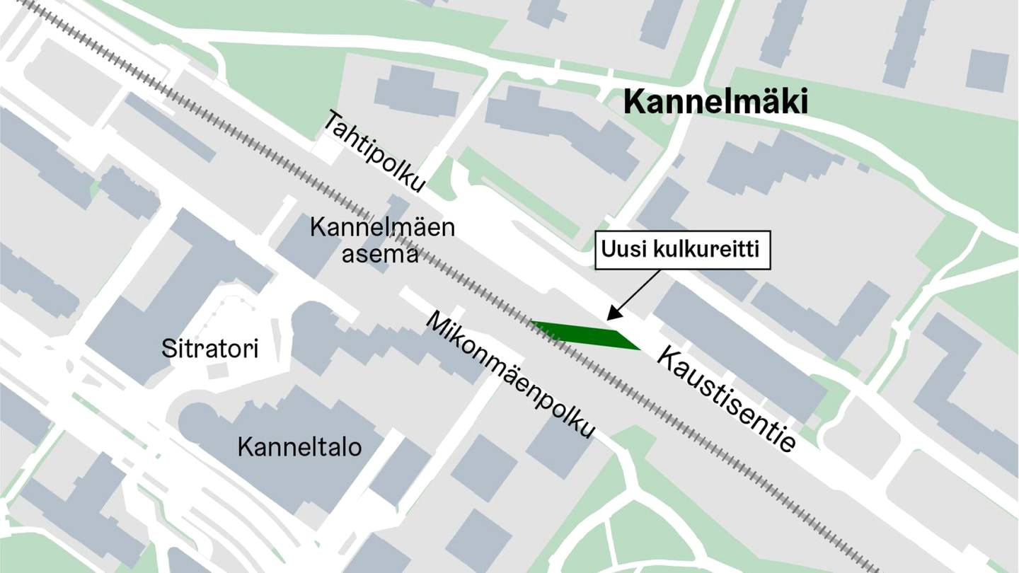 Remontit | Helsingin Kannelmäen juna-aseman ympäristöä kunnostetaan viihtyisämmäksi