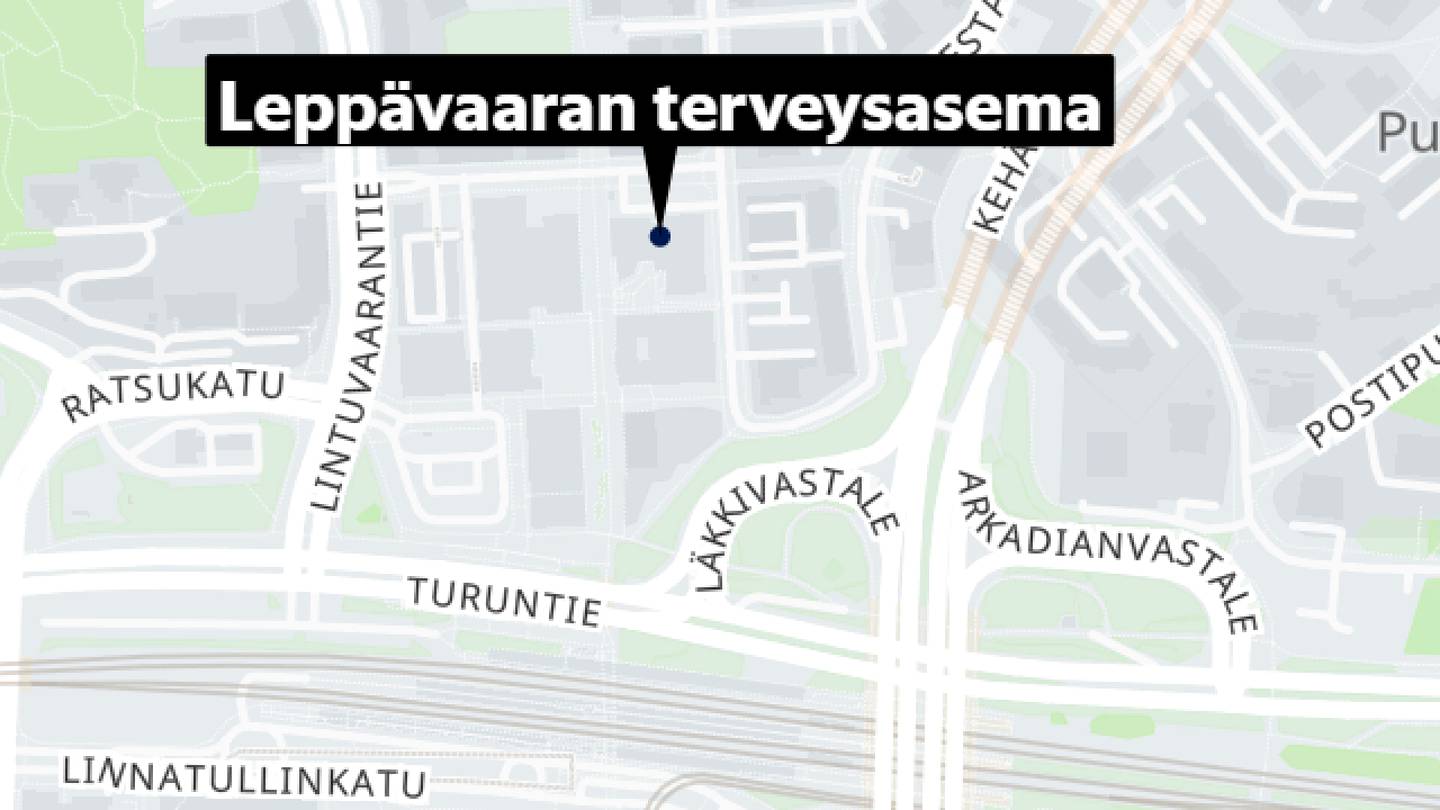 Espoo | Leppävaaran terveys­asemalla vesi­vahinko, vettä valunut useita satoja litroja: ”Vuoti ihan valtoimenaan”