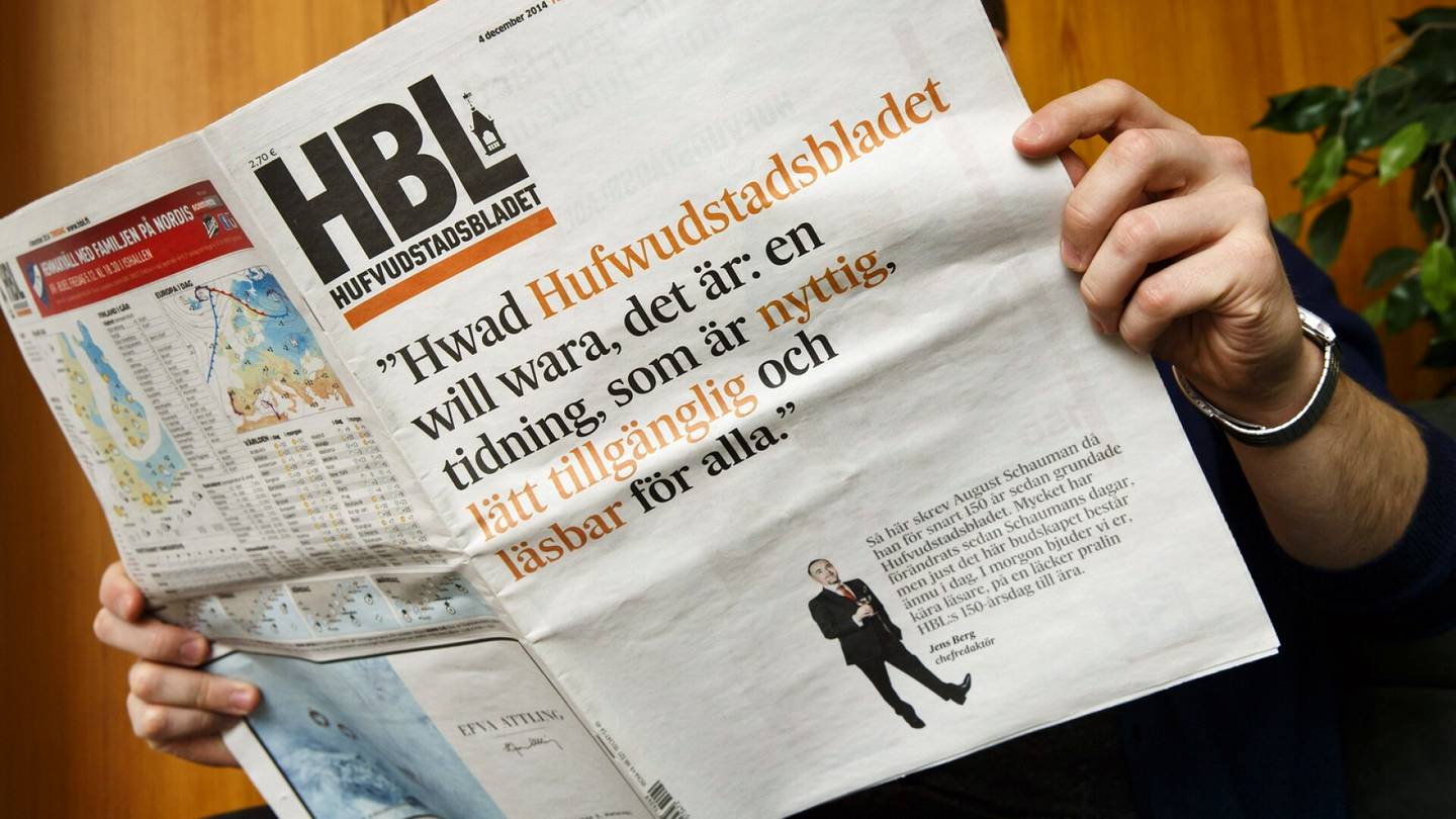 Media | Ruotsalais­omistaja ei tee HBL:stä riikin­ruotsalaista, sanoo Konstsamfundetin hallituksen puheen­johtaja