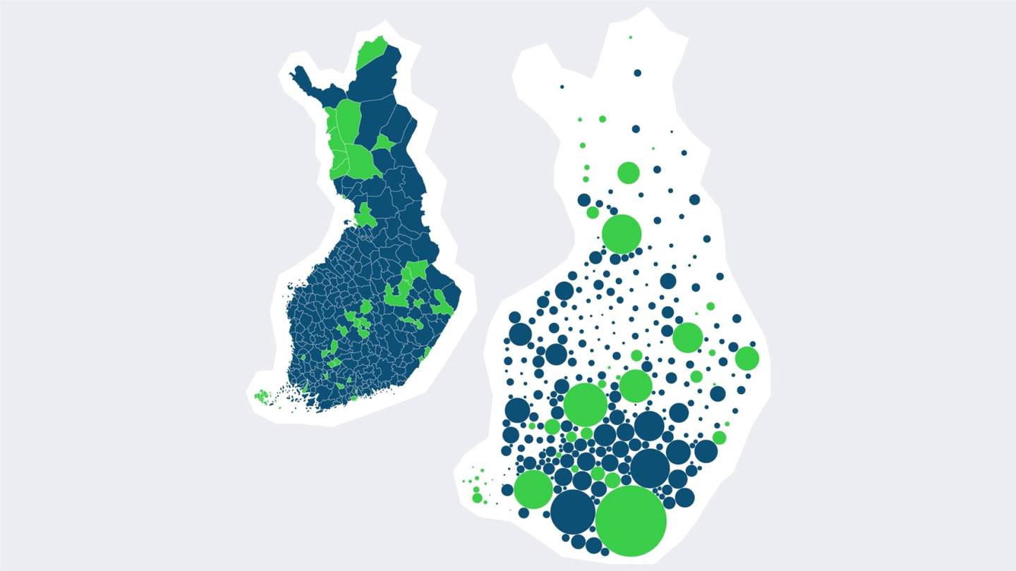 Presidentinvaalit | Katso kartalta, missä vaali ratkaistiin: Stubb valloitti Halla-ahon vahvat alueet