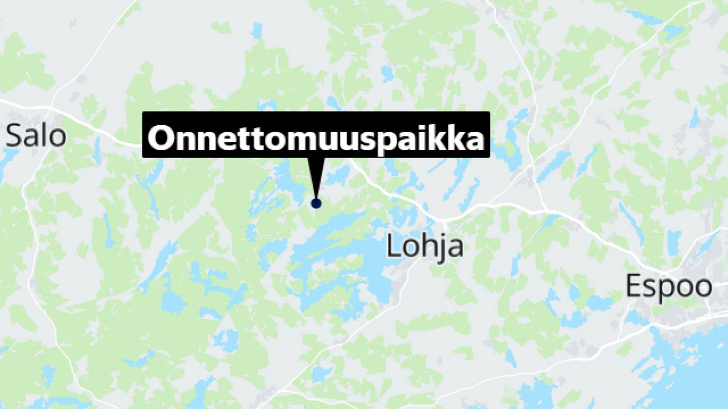 Onnettomuudet | Kaksi loukkaantunut henkilö­auton ulos­ajossa Lohjalla: kuskia epäillään rikoksesta