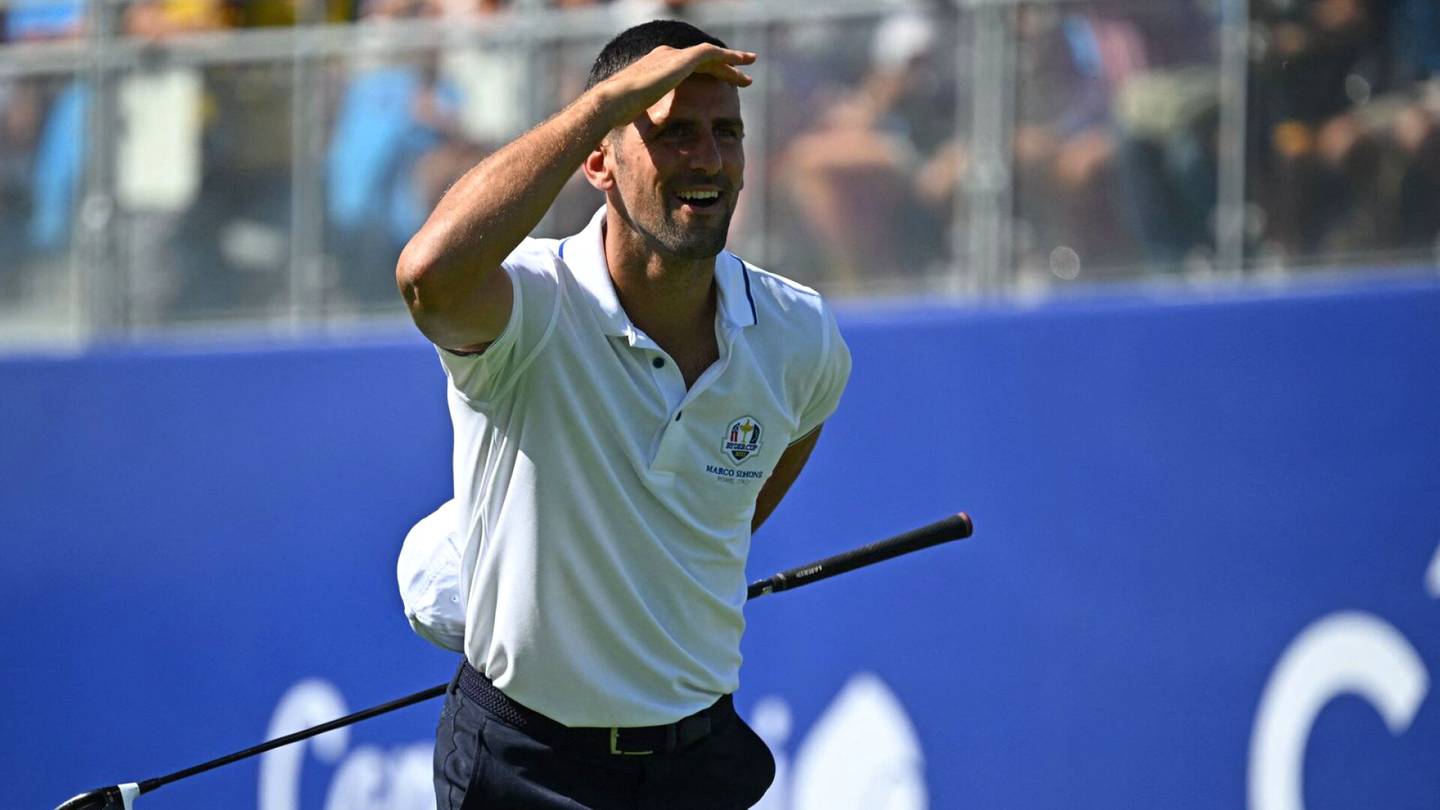 Golf | Video näyttää Novak Djokovicin lyöntien toimivan myös golfissa – serbi­tähti hehkutti Zlatania