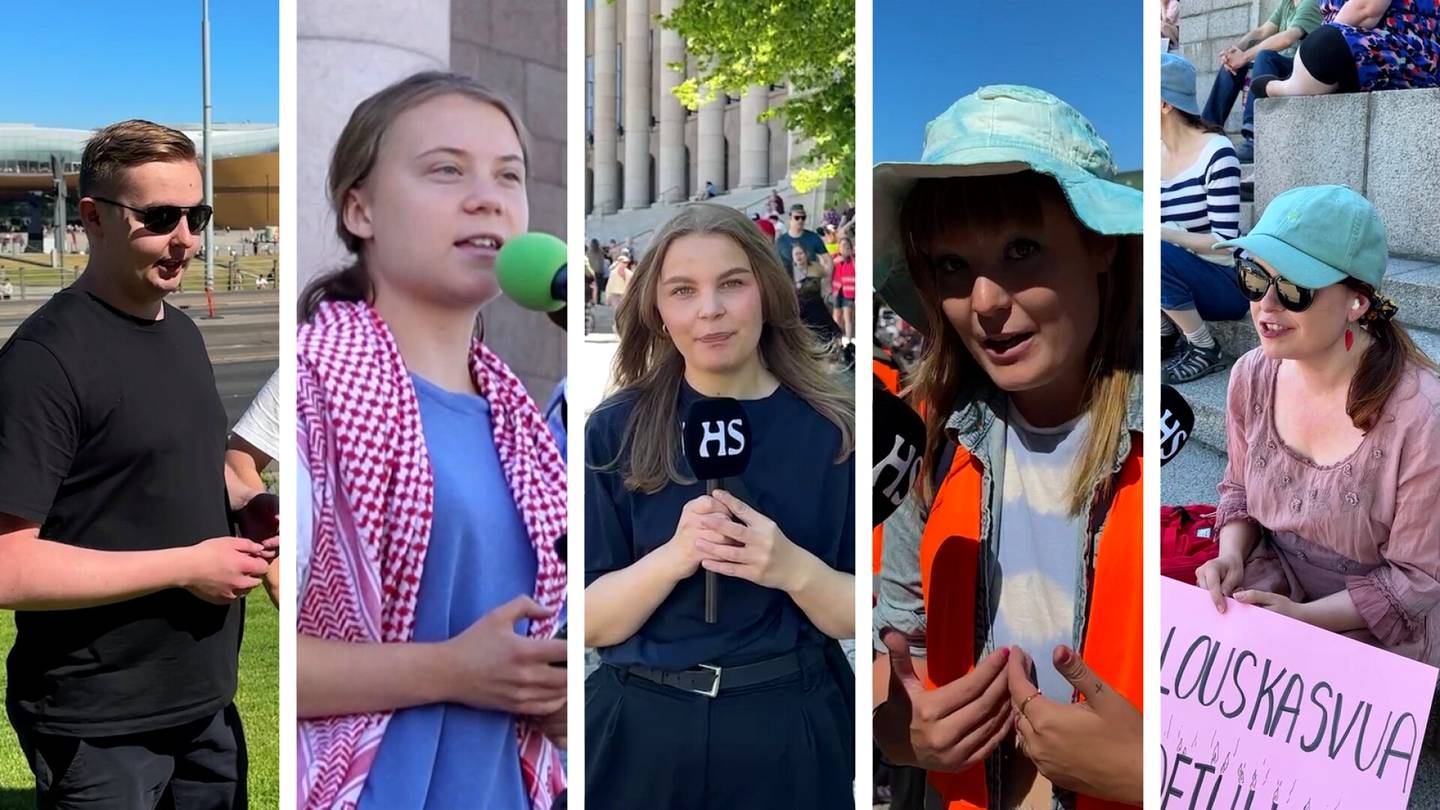 Video | Kysyimme ihmisiltä, miksi he saapuivat Elokapinan mielen­osoitukseen