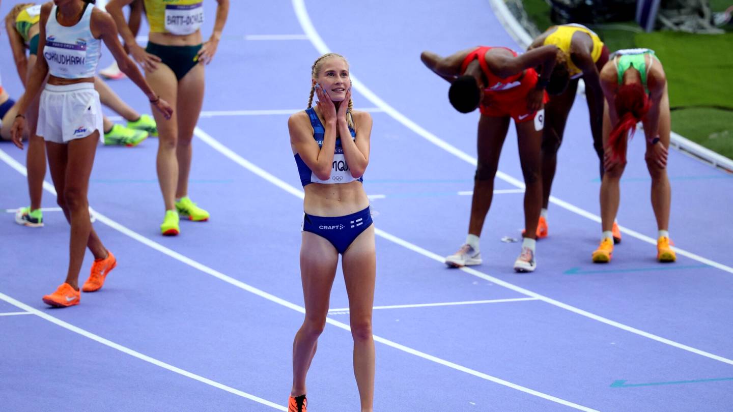 Olympialaiset | Nathalie Blomqvist haltioissaan historiallisen juoksun jälkeen – asiantuntija: ”Todella kylmäpäinen suoritus”