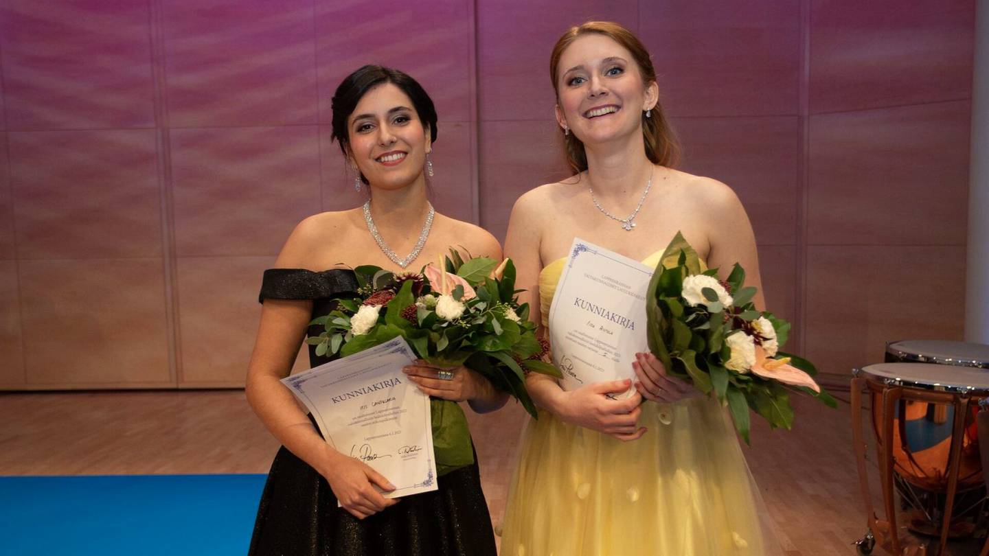 Musiikki | Lappeenrannan laulukilpailussa voiton veivät Iida Antola ja Iris Candelaria, miesten sarjassa ei valittu voittajaa