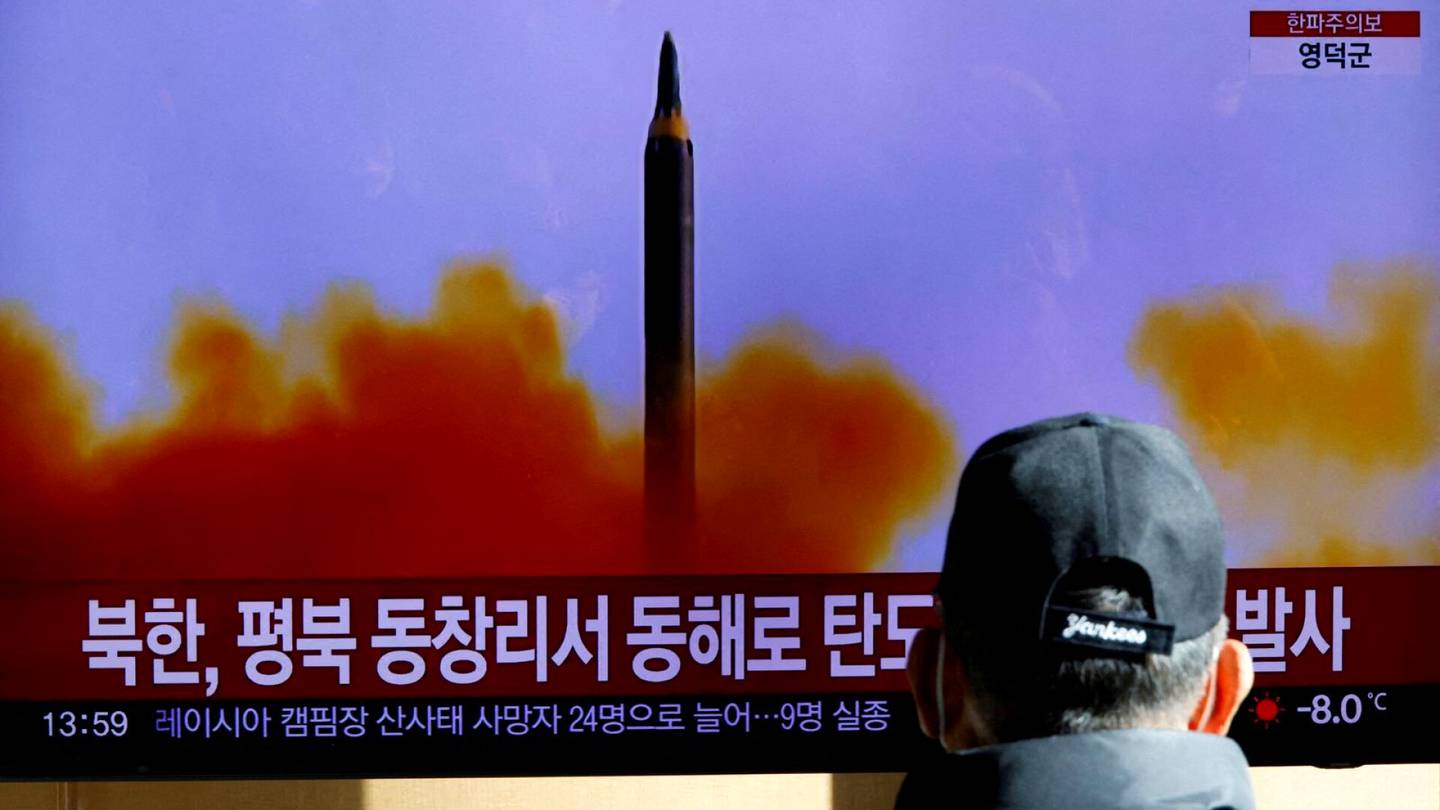 Korean niemimaa | Pohjois-Korea on laukaissut kolme ballistista ohjusta, sanoo Etelä-Korea